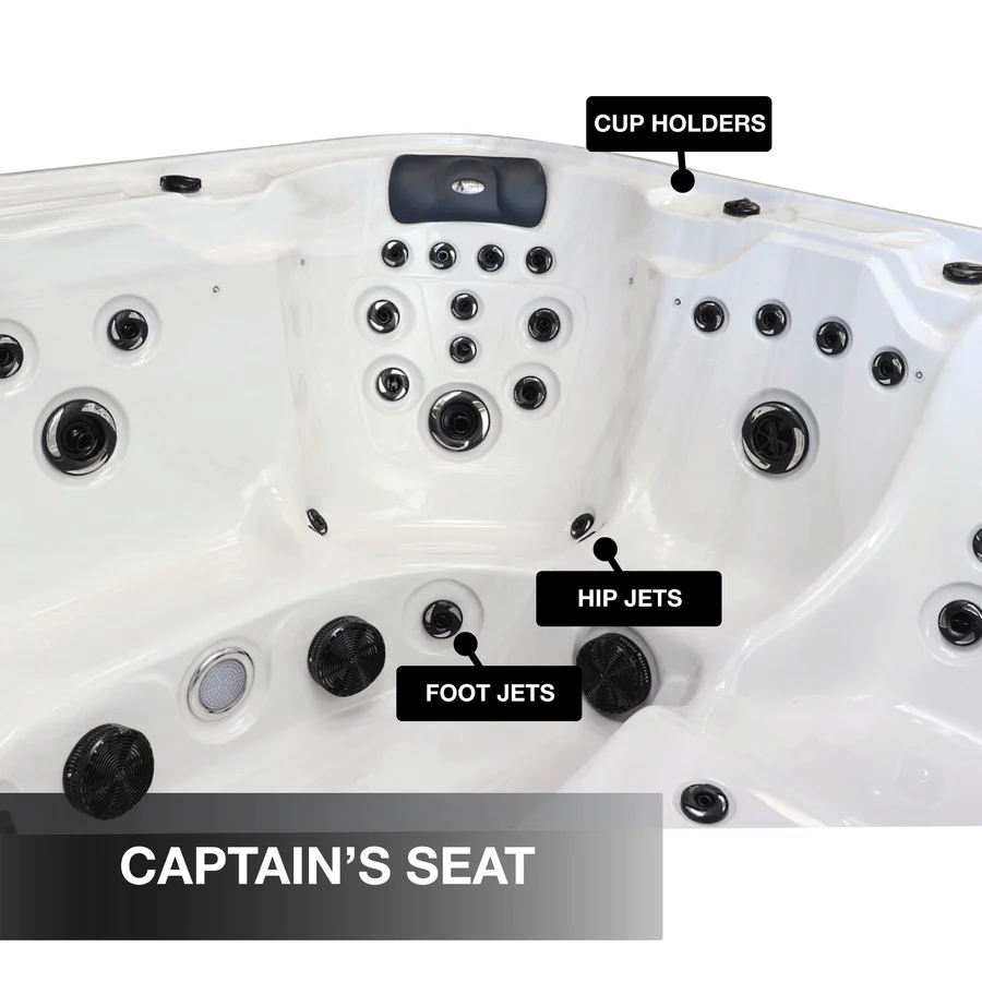 Great Lake Spa Alberta hot tub view 6