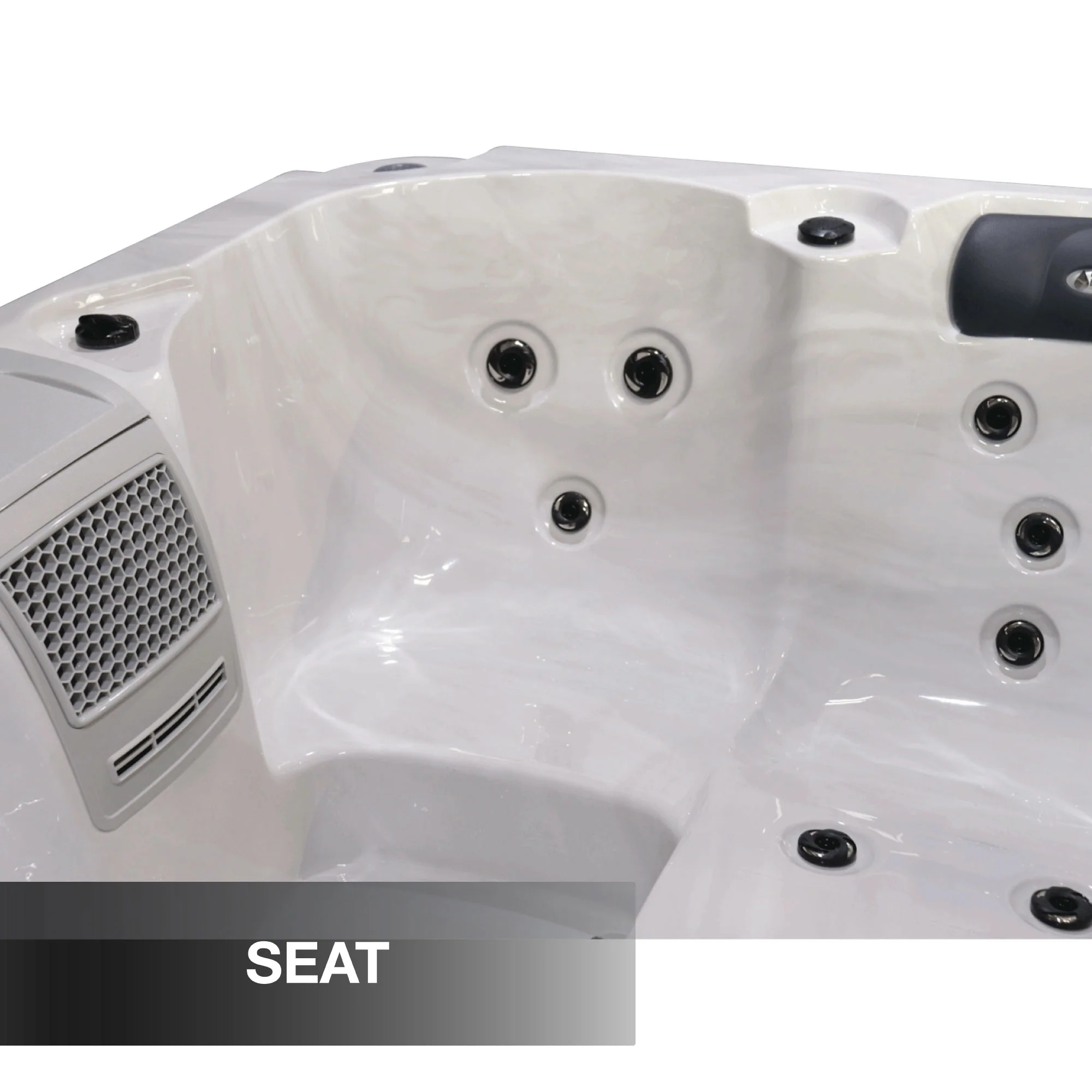 Kelowna LED headrest