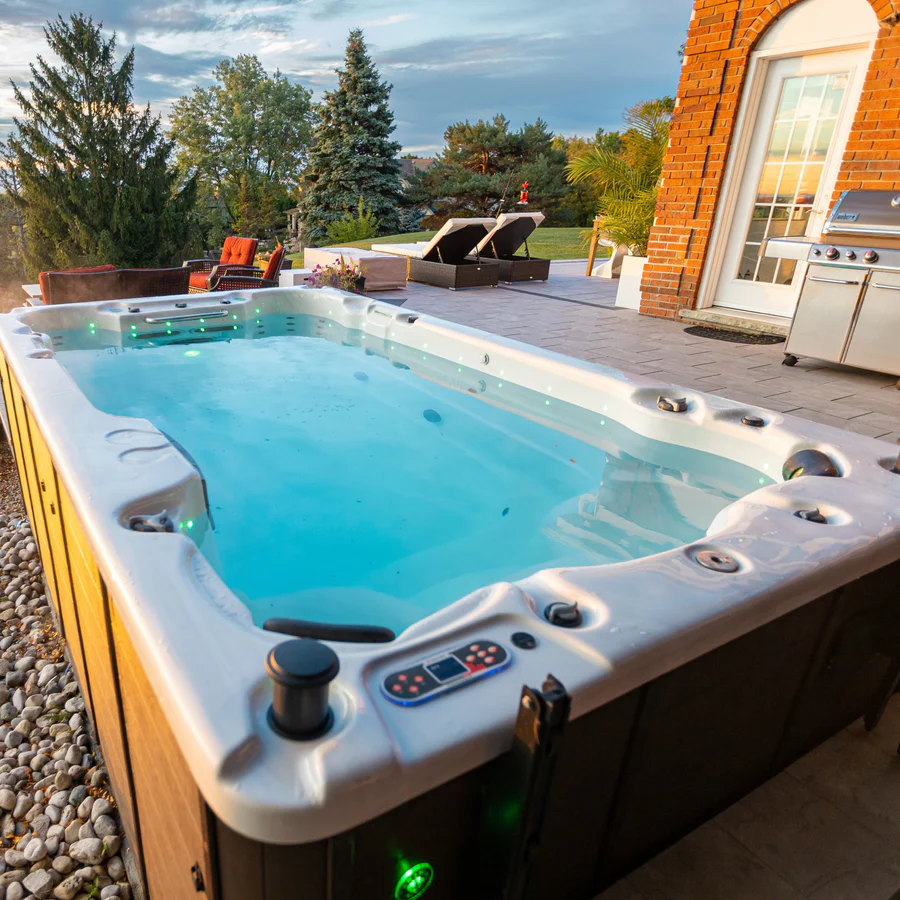 Great Lake Spa St-Lawrence 13ft swim spa view 14
